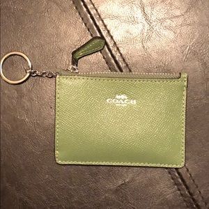 Coach coin and card holder